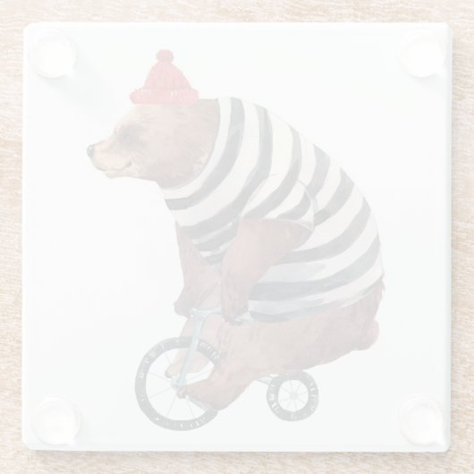 Bicycle Fun-Beer Glazen Onderzetter (Achterkant)