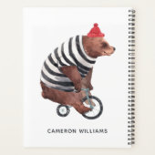 Bicycle Fun-Beer | Jouw namen toevoegen Planner (Achterkant)