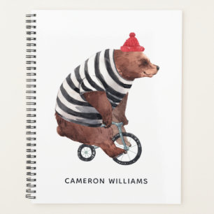 Bicycle Fun-Beer   Jouw namen toevoegen Planner