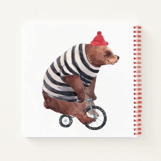 Bicycle Fun-Beer Notitieboek (Achterkant)