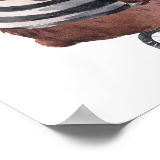 Bicycle Fun-Beer Poster (Hoek)