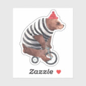 Bicycle Fun-Beer Sticker (Vel)