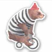 Bicycle Fun-Beer Sticker (Voorkant)