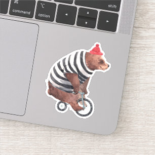 Bicycle Fun-Beer Sticker