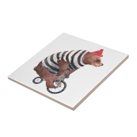 Bicycle Fun-Beer Tegeltje (Zijkant)