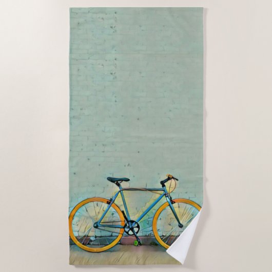 Bicycle gifts for her strandlaken (Voorkant)