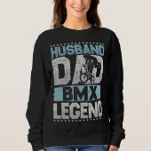 Bicycle Husband Dad BMX Legend BMX Men Trui (Voorkant)