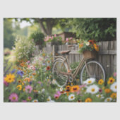 Bicycle in Bloom Tissuepapier (Voorkant)