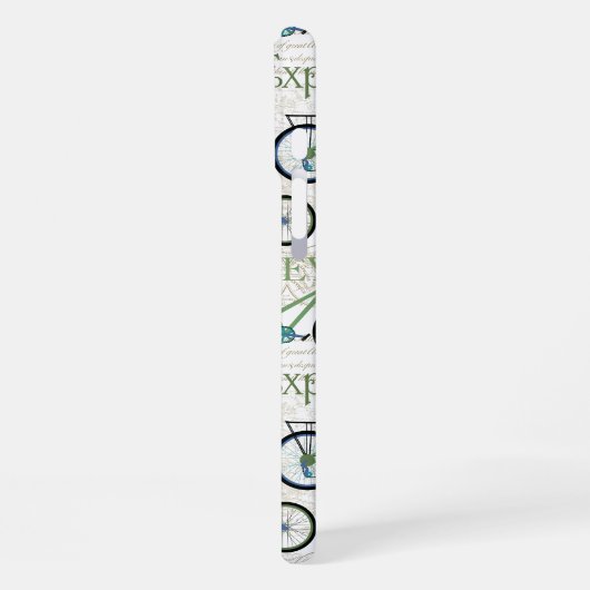 Bicycle Journey Blue iPhone Hoesje (Linkerkant)