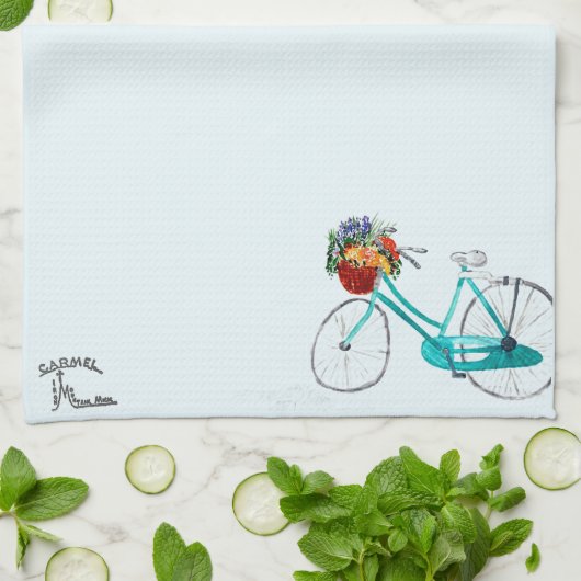 Bicycle Kitchen Towel Theedoek (Gevouwen)