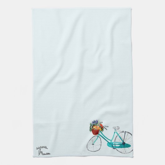 Bicycle Kitchen Towel Theedoek (Verticaal)