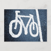 Bicycle Lane Briefkaart (Voorkant)