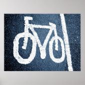 Bicycle Lane Poster (Voorkant)