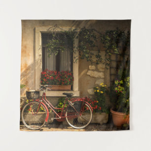 BICYCLE LEERT IN HUIS WANDKLEED