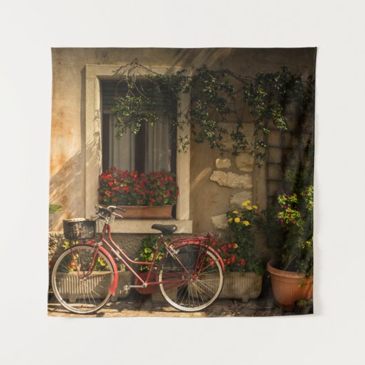 BICYCLE LEERT IN HUIS WANDKLEED (Voorkant)