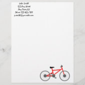 Bicycle Letterhead-Sjabloon Briefhoofd (Voorkant)