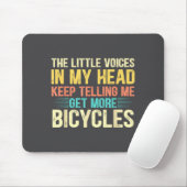 Bicycle Lover Funny Quote Cycling Humor  Muismat (Met muis)