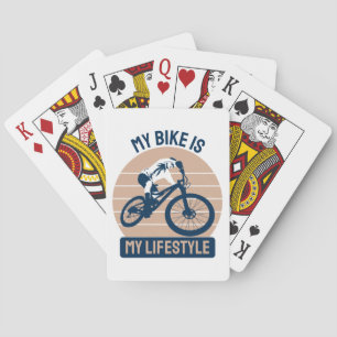 Bicycle Lover - Mijn bike is mijn levensstijl Pokerkaarten