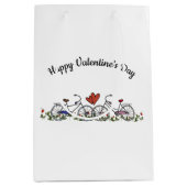 Bicycle Lovers Valentijn Medium Cadeauzakje (Voorkant)