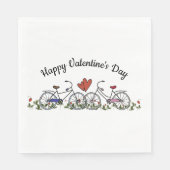 Bicycle Lovers Valentijn Servet (Voorkant)