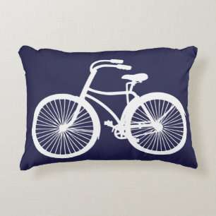 Bicycle Lumbar Pillow Accent Kussen