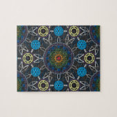 Bicycle Mandala Array Puzzle Legpuzzel (Horizontaal)