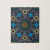 Bicycle Mandala Array Puzzle Legpuzzel (Verticaal)