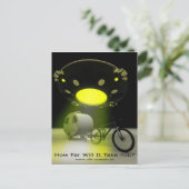Bicycle Mini Camper Mark II Design UFO Promo 2 Briefkaart (Staand voorkant)