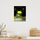 Bicycle Mini Camper Mark II Design UFO Promo 2 Poster (Keuken)