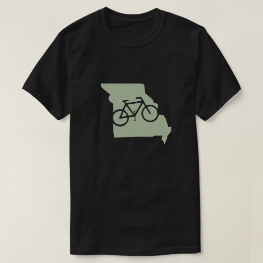 Bicycle Missouri t-shirt (Design voorkant)