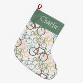Bicycle Mix persoonlijke kerstinslag Grote Kerstsok (Voorkant (Hangend))