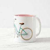 Bicycle Mok met tweetone koffie (Voorkant rechts)