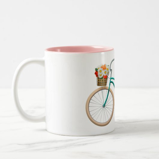 Bicycle Mok met tweetone koffie (Links)