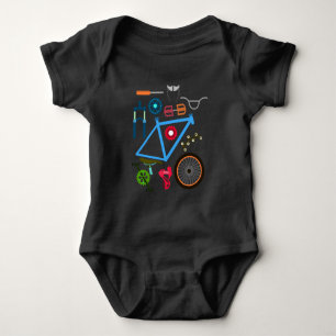 Bicycle Mountain Bike uphill Shift MTB Rider Romper