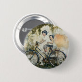 Bicycle Mural Button (Voorkant /achterkant)