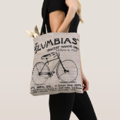  bicycle Newspapier advertentie Tote Bag (Dichtbij)