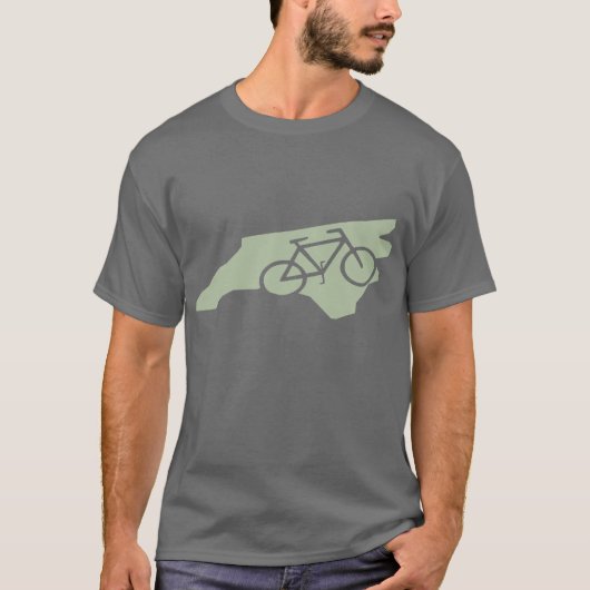 Bicycle North Carolina t-shirt (Voorkant)