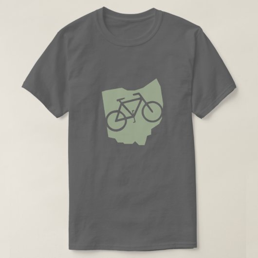 Bicycle Ohio t-shirt (Design voorkant)