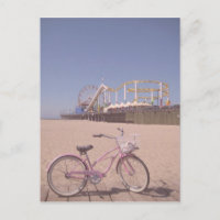 Bicycle Pier California Santa Monica Beach Travel