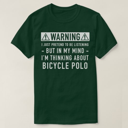 Bicycle Polo gift (Design voorkant)