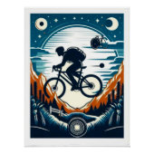 Bicycle poster poscard (Voorkant)