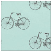 Bicycle Print Fabric Stof (Close Up)