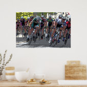 Bicycle Race 36 x 24 Poster (Keuken)