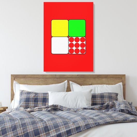 Bicycle Race Jerseys 3 Red Canvas Afdruk (Insitu (Slaapkamer))