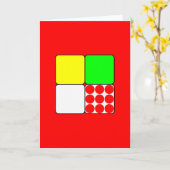 Bicycle Race Jerseys 3 Red Kaart (Gele Bloem)