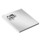 Bicycle Race Silver Notitieblok (Schuin)