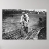 Bicycle Racer in de 6-daagse Washington DC Race Poster (Voorkant)