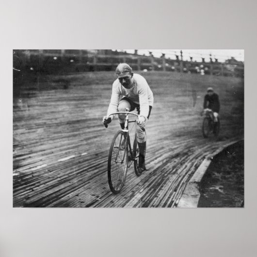 Bicycle Racer in de 6-daagse Washington DC Race Poster (Voorkant)