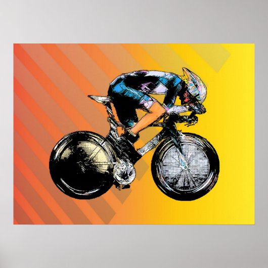 Bicycle Racer Poster (Voorkant)