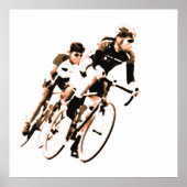 Bicycle Racers - Shadow Sepia Tones -2 Poster (Voorkant)